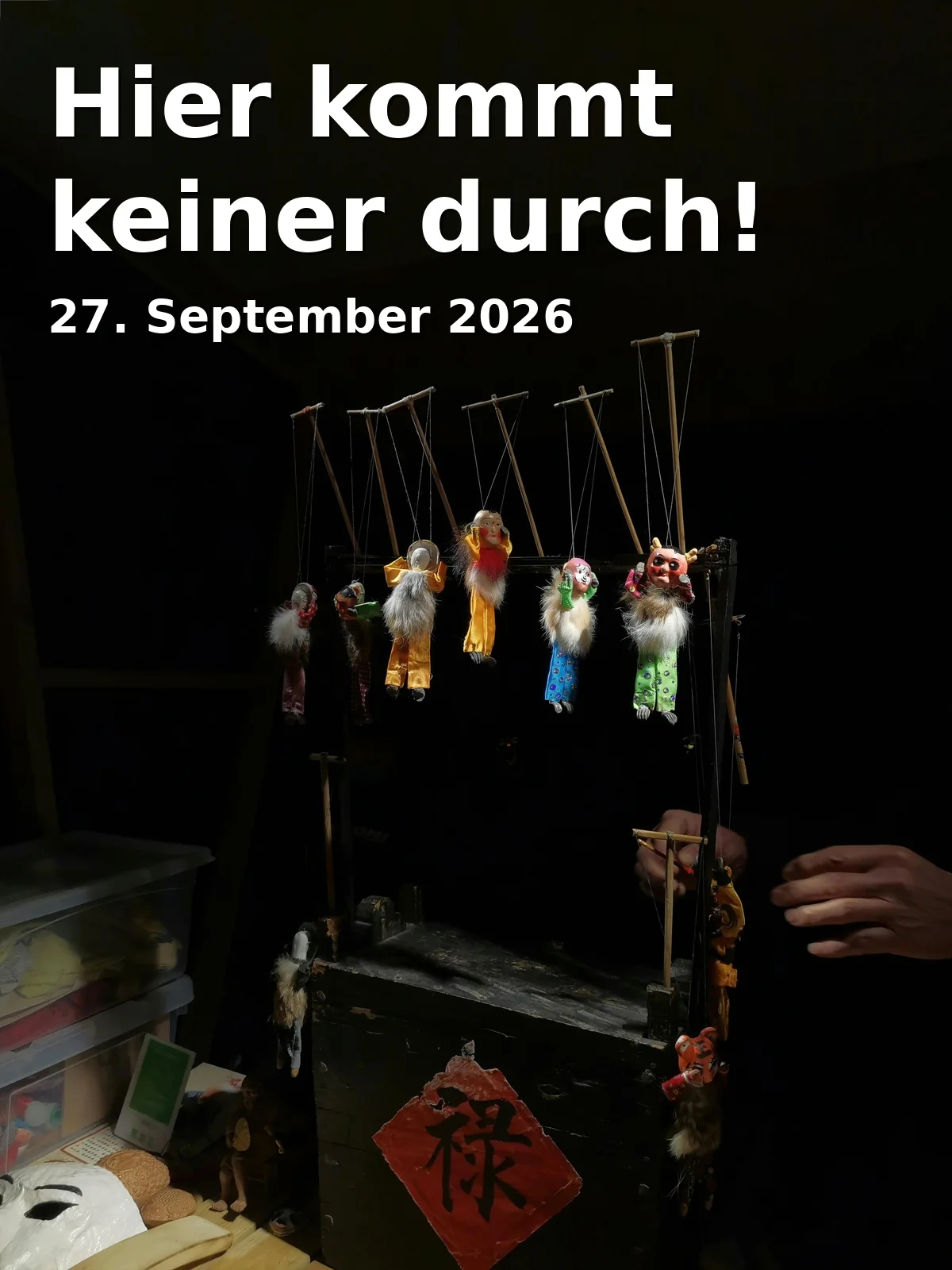 Event: Hier kommt keiner durch! in Junges Theater Regensburg, Theaterstraße 5, 93047 Regensburg on 27. September 2026