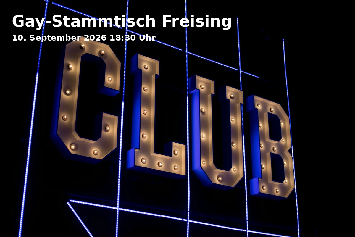 Event: Gay-Stammtisch Freising in Restaurant Et Cetera, Obere Hauptstraße 54, 85354 Freising on 10. September 2026