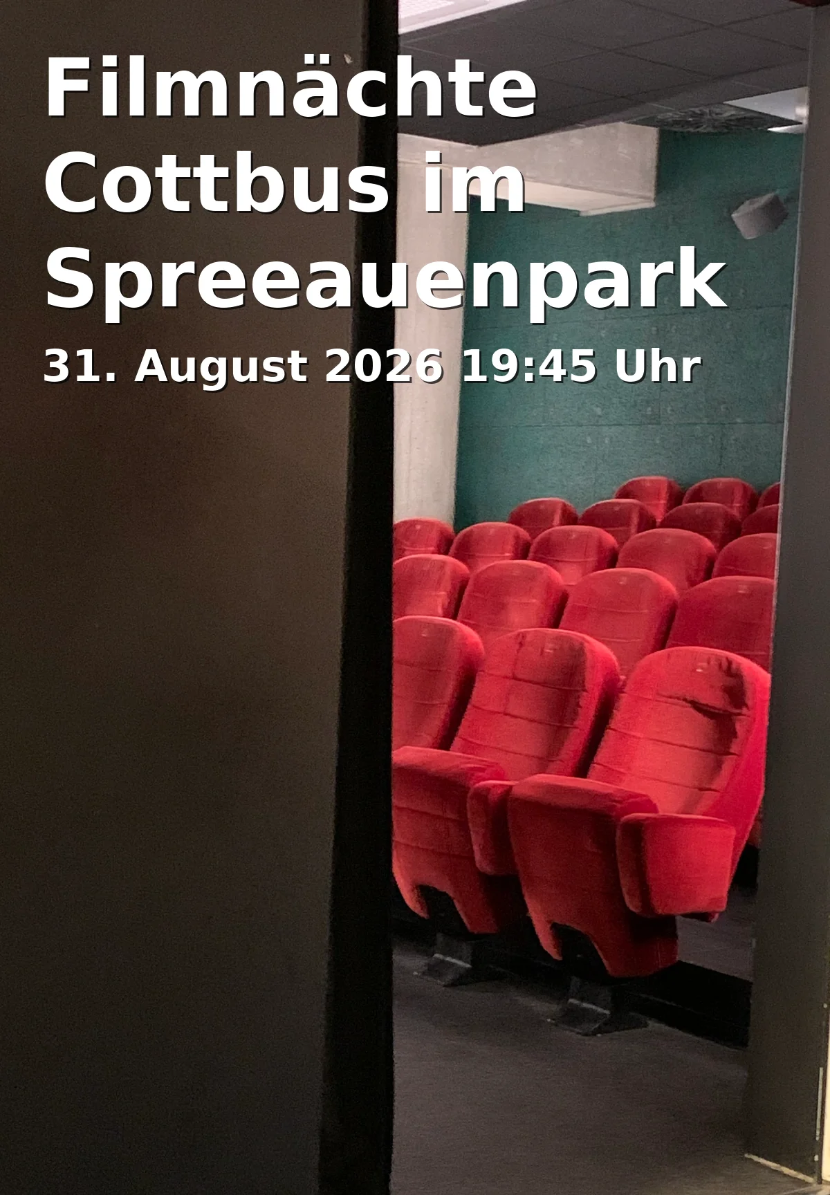 Event: Filmnächte Cottbus im Spreeauenpark in Spreeauenpark, Vorparkstraße 3, 03042 Cottbus on 31. August 2026
