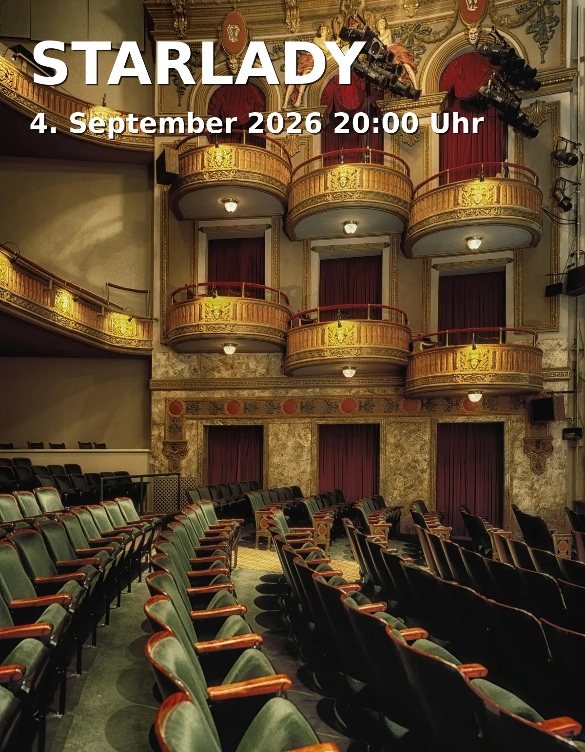 Event: STARLADY in Galli Theater in der Amalienpassage, Türkenstraße 86, 80799 München on 4. September 2026