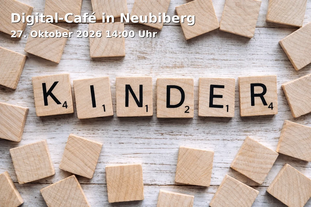 Event: Digital-Café in Neubiberg in Seniorenbegegnungsstätte, Bahnhofsplatz 1, 85579 Neubiberg on 27. Oktober 2026
