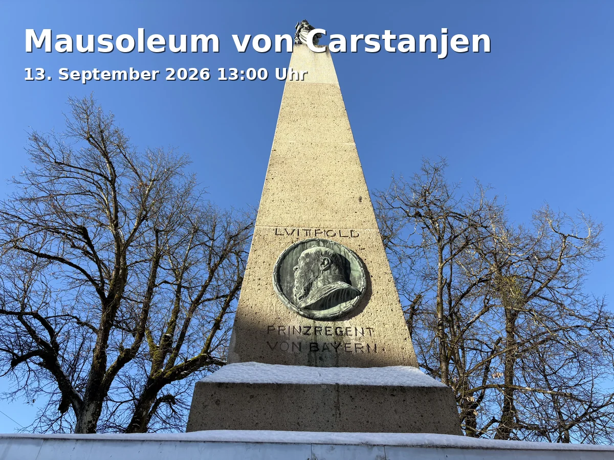 Event: Mausoleum von Carstanjen in Mausoleum von Carstanjen, Auerhofstr. 11, 53175 Bonn on 13. September 2026