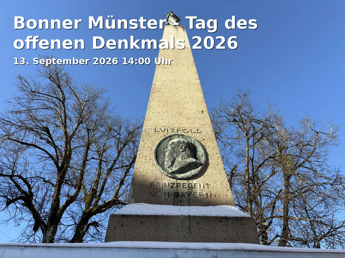 Event: Bonner Münster - Tag des offenen Denkmals 2026 in Münsterplatz, 53111 Bonn on 13. September 2026