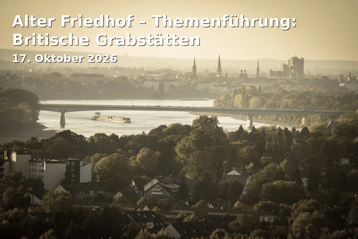 Alter Friedhof – Themenführung: Britische Grabstätten