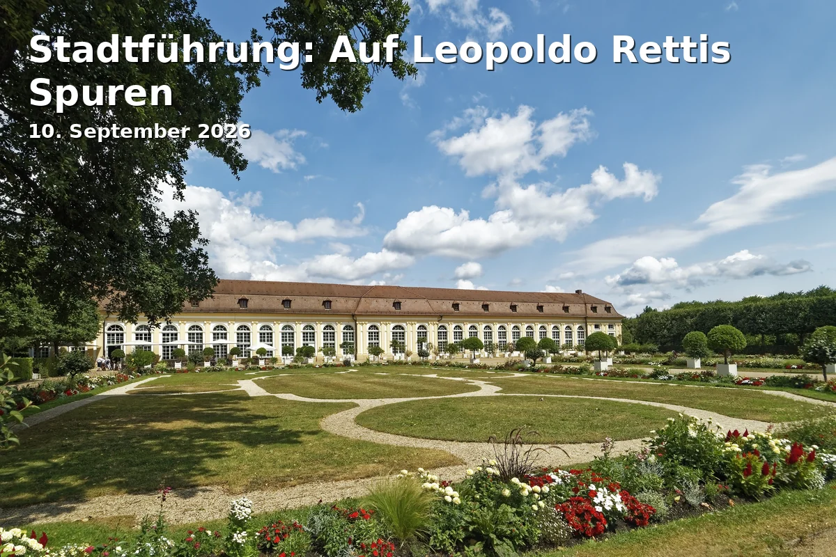 Event: Stadtführung: Auf Leopoldo Rettis Spuren in Schlossplatz/Anscavallo, Ansbach on 10. September 2026