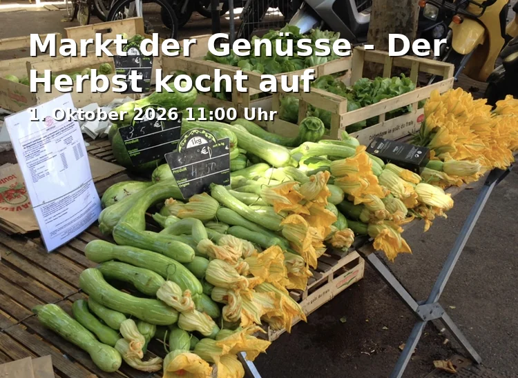 Event: Markt der Genüsse - Der Herbst kocht auf in Marktplatz, 92281 Königstein on 1. Oktober 2026