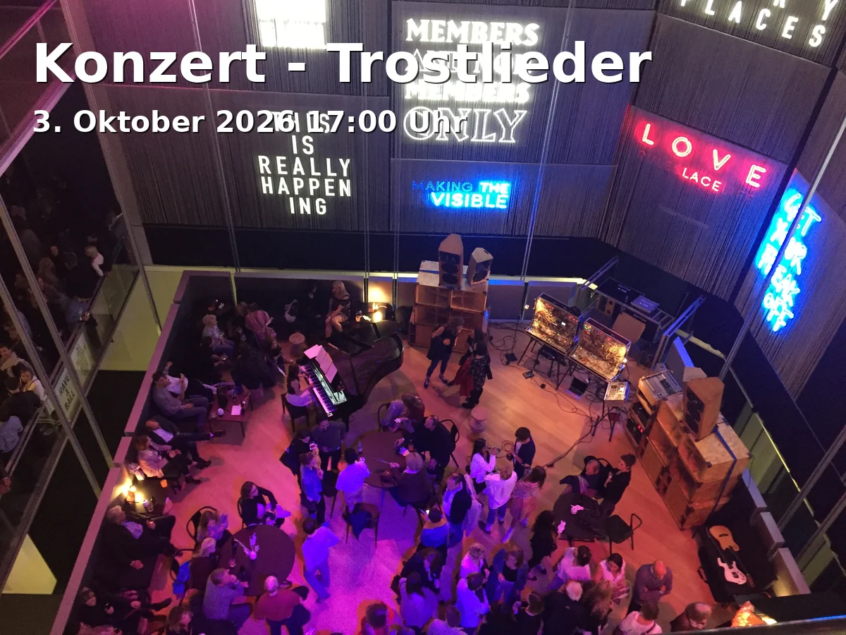 Event: Konzert - Trostlieder in Evangelische Kirche u. Gemeindezentrum Obermeiderich, Emilstraße 27–29, 47138 Duisburg on 3. Oktober 2026