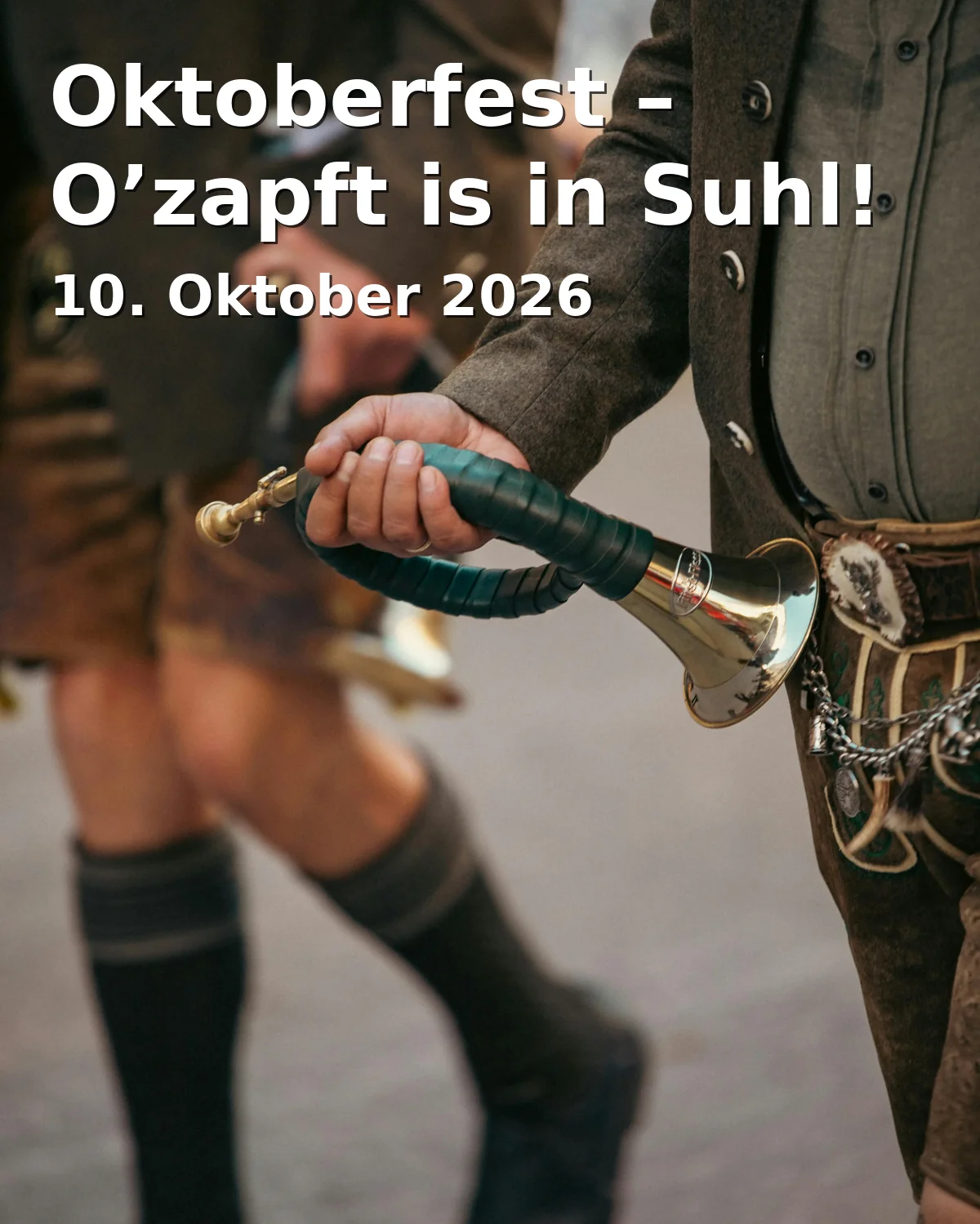 Event: Oktoberfest – O’zapft is in Suhl! in CCS Atrium, Friedrich-König-Straße 7, Suhl on 10. Oktober 2026