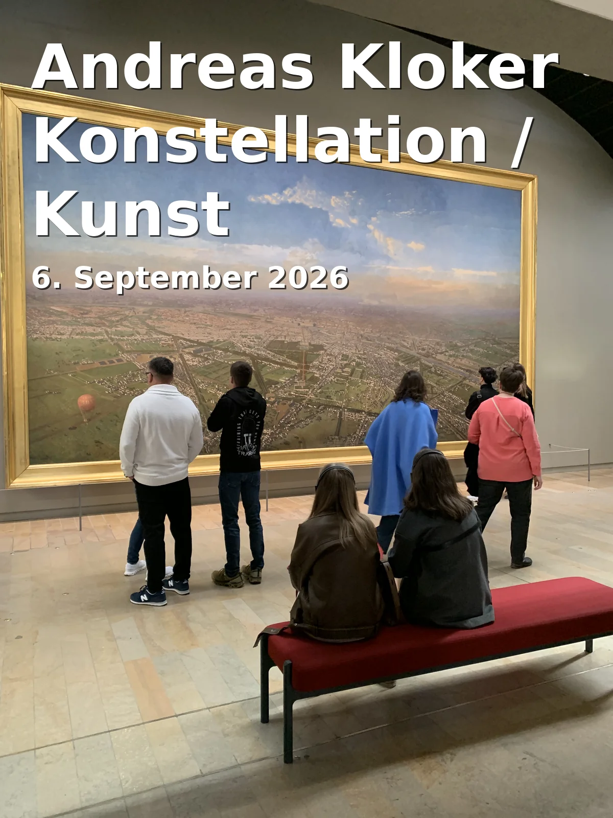 Event: Andreas Kloker Konstellation / Kunst in raumB1, Bahnhofsplatz 1, 86919 Utting am Ammersee on 6. September 2026