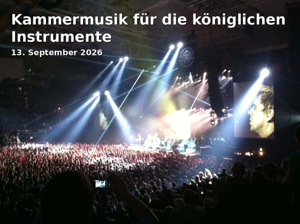 Event: Kammermusik für die königlichen Instrumente in Erzabtei St. Ottilien, Erzabtei 1, 86941 Eresing on 13. September 2026