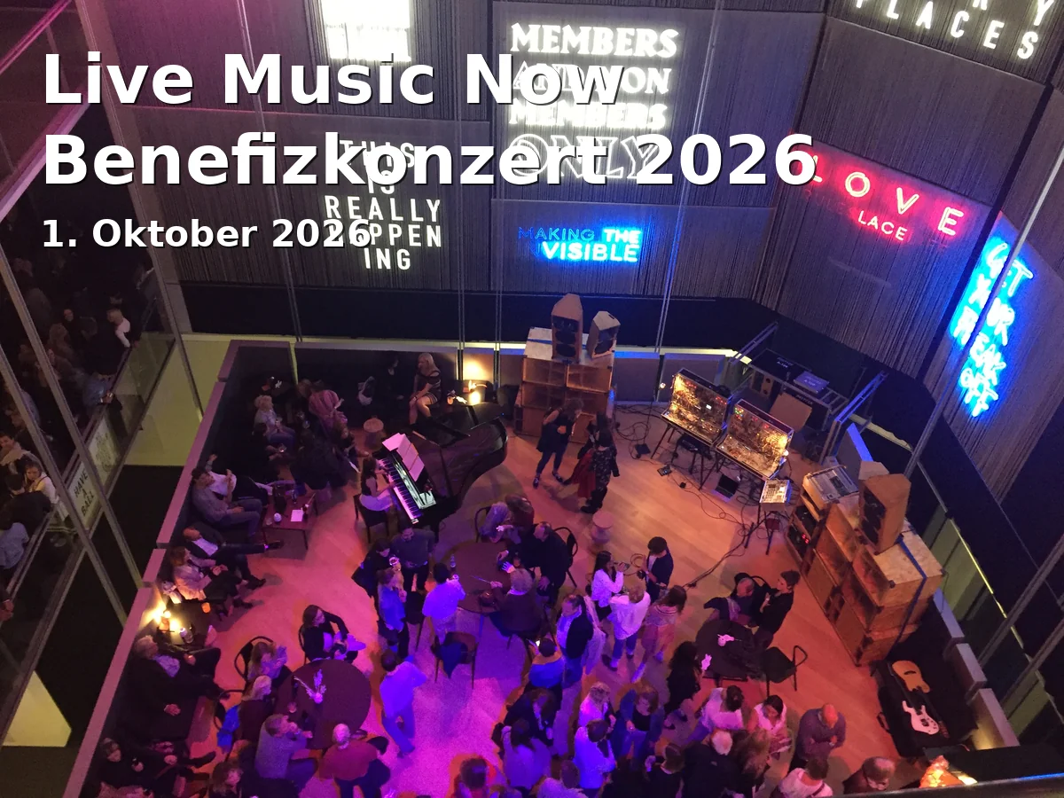 Event: Live Music Now Benefizkonzert 2026 in Prinzregententheater, Prinzregentenpl. 12, 81675 München on 1. Oktober 2026