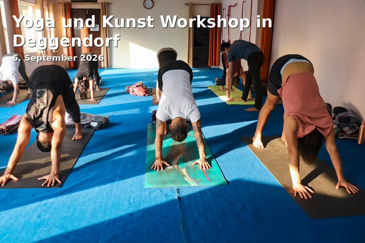 Yoga und Kunst Workshop in Deggendorf