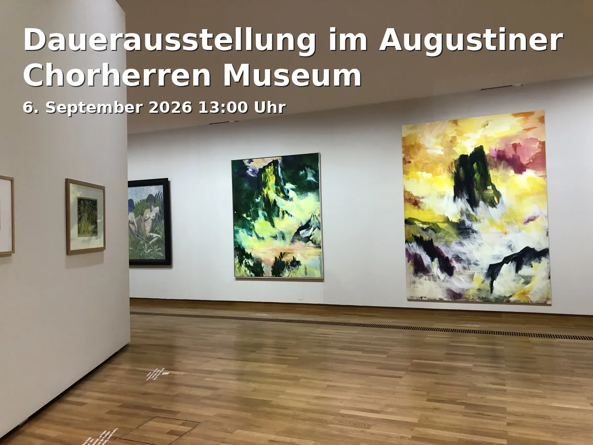 Event: Dauerausstellung im Augustiner Chorherren Museum in Augustiner Chorherren Museum, Marienplatz 1, 85229 Markt Indersdorf on 6. September 2026