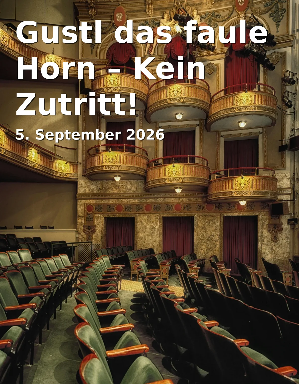 Event: Gustl das faule Horn – Kein Zutritt! in Park-Schöntal, Goldbacher Str. 2, 63739 Aschaffenburg on 5. September 2026