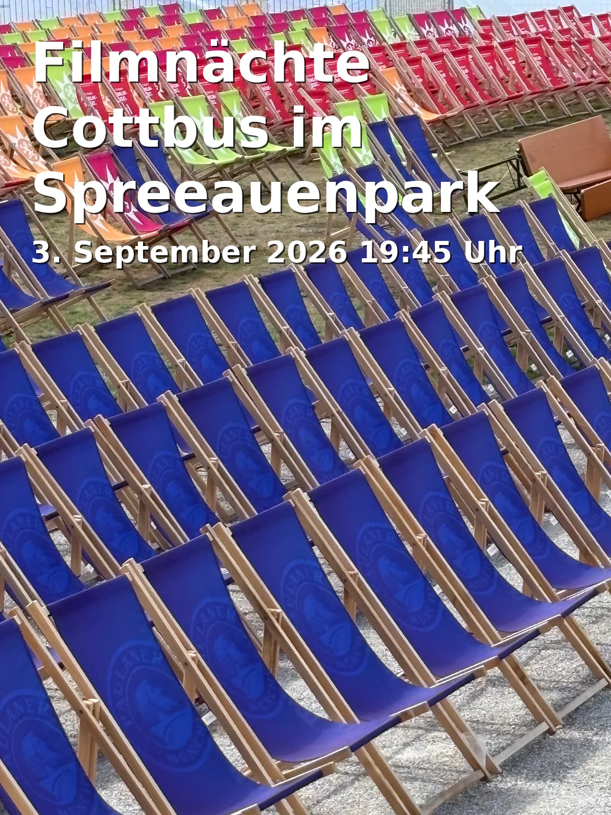 Event: Filmnächte Cottbus im Spreeauenpark in Spreeauenpark Cottbus, Vorparkstraße 3, 03042 Cottbus on 3. September 2026