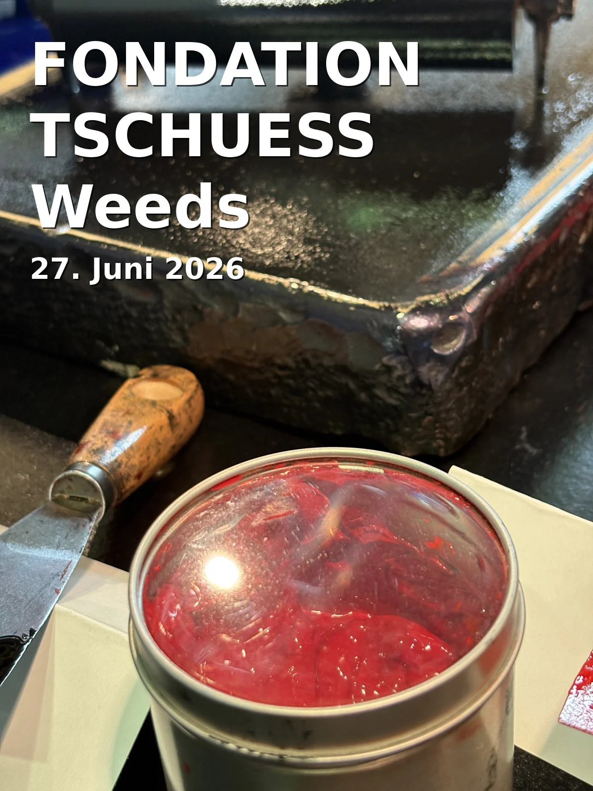 Event: FONDATION TSCHUESS Weeds in Kunstverein Braunschweig, Lessingplatz 12, 38100 Braunschweig on 27. Juni 2026