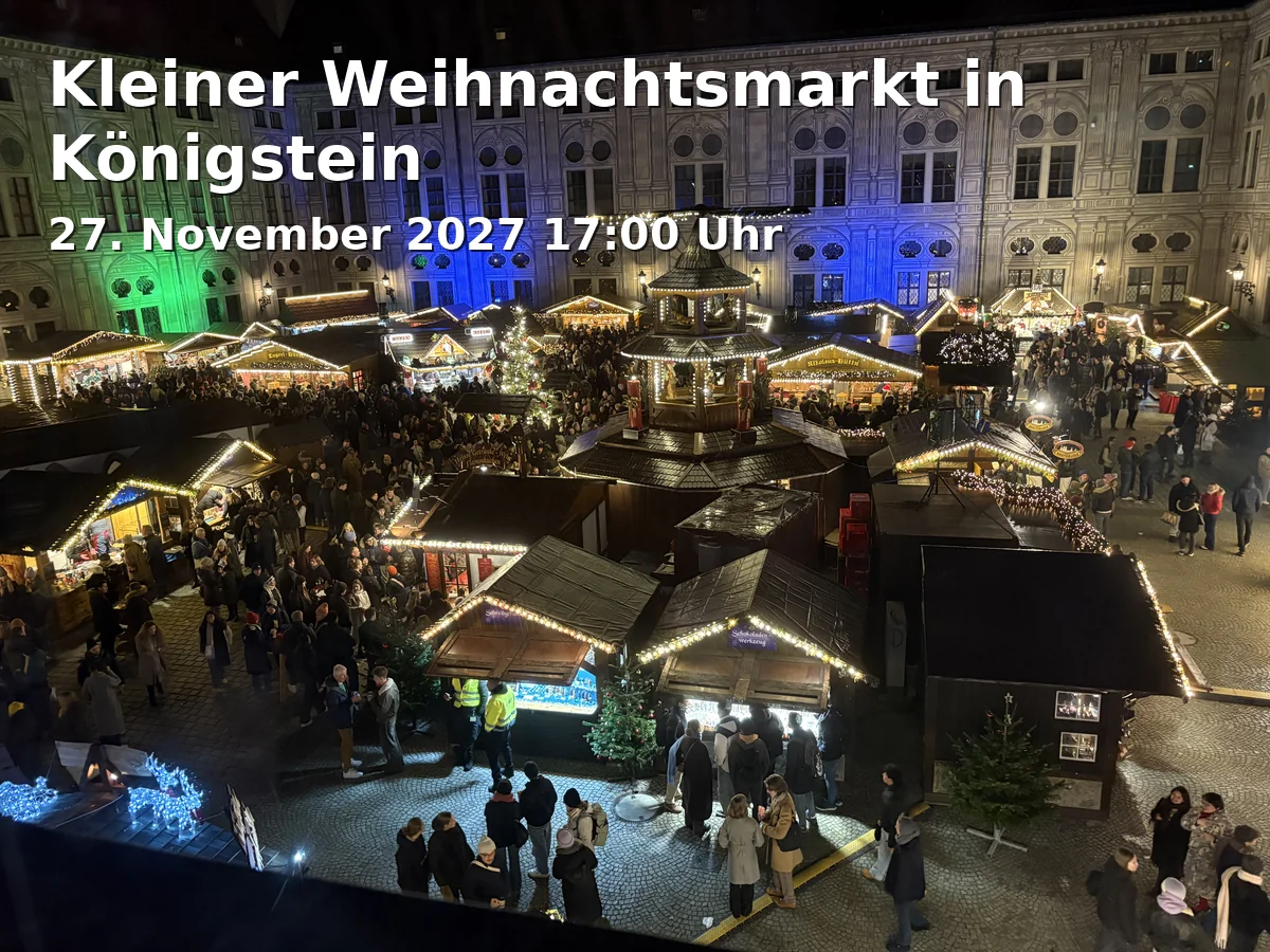Event: Small Christmas Market in Königstein