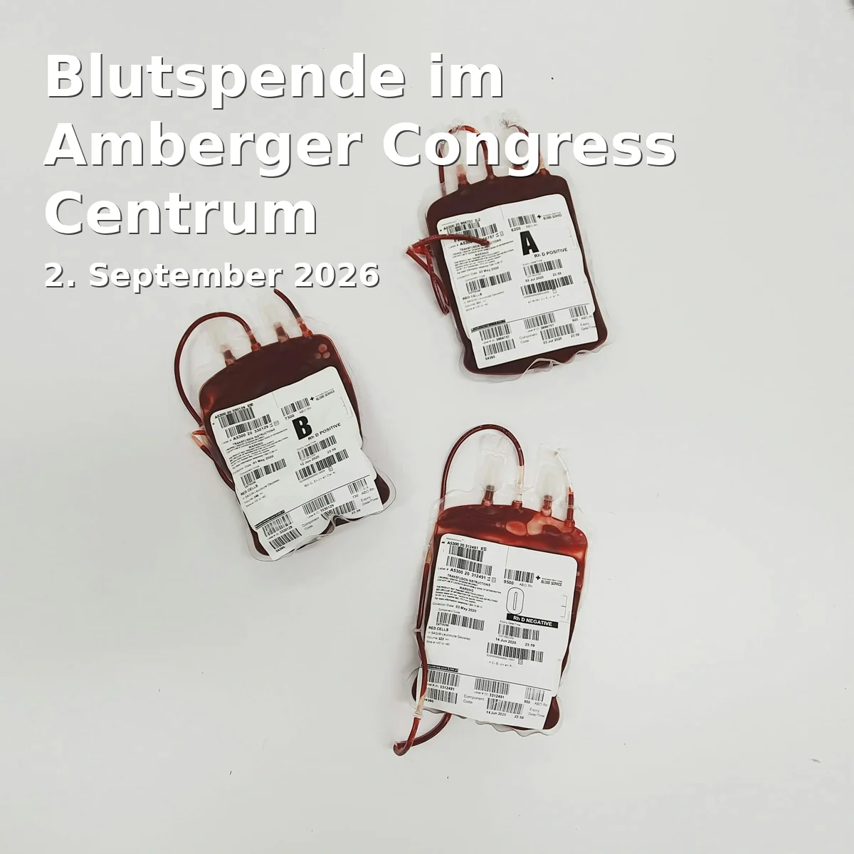Event: Blutspende im Amberger Congress Centrum
