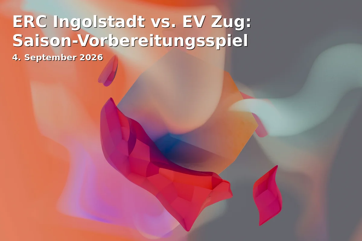 ERC Ingolstadt vs. EV Zug: Saison-Vorbereitungsspiel