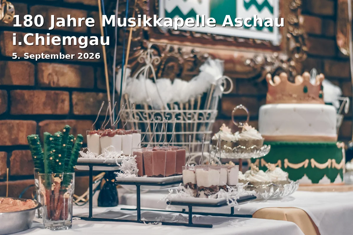 Event: 180 Jahre Musikkapelle Aschau i.Chiemgau