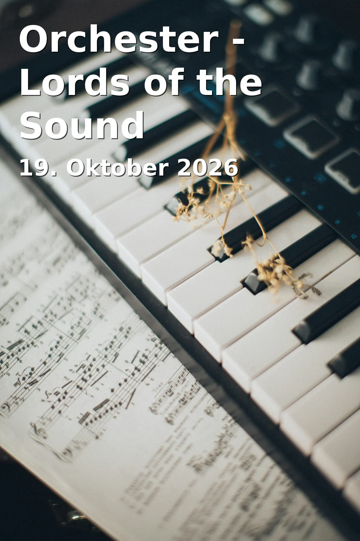 Event: Orchester - Lords of the Sound in Edwin-Scharff-Haus, Silcherstr. 40, 89231 Neu-Ulm on 19. Oktober 2026