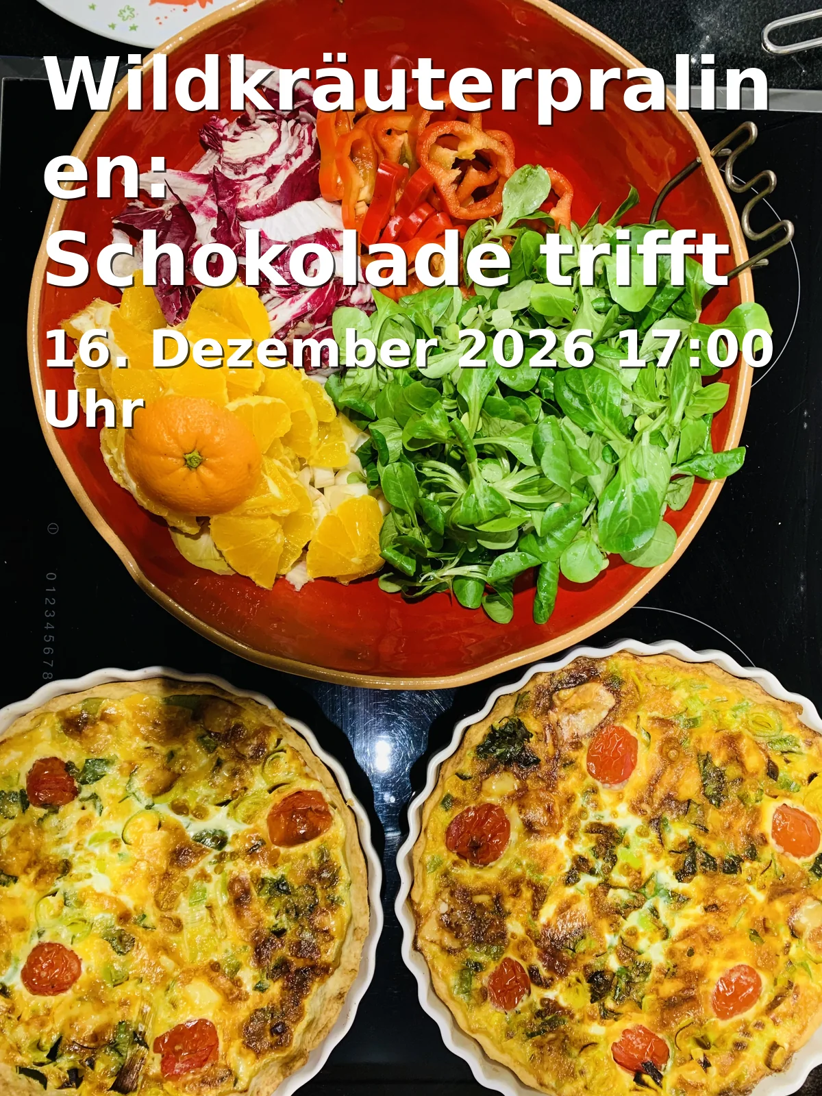 Event: Wildkräuterpralinen: Schokolade trifft feine Wildkräuteraromen