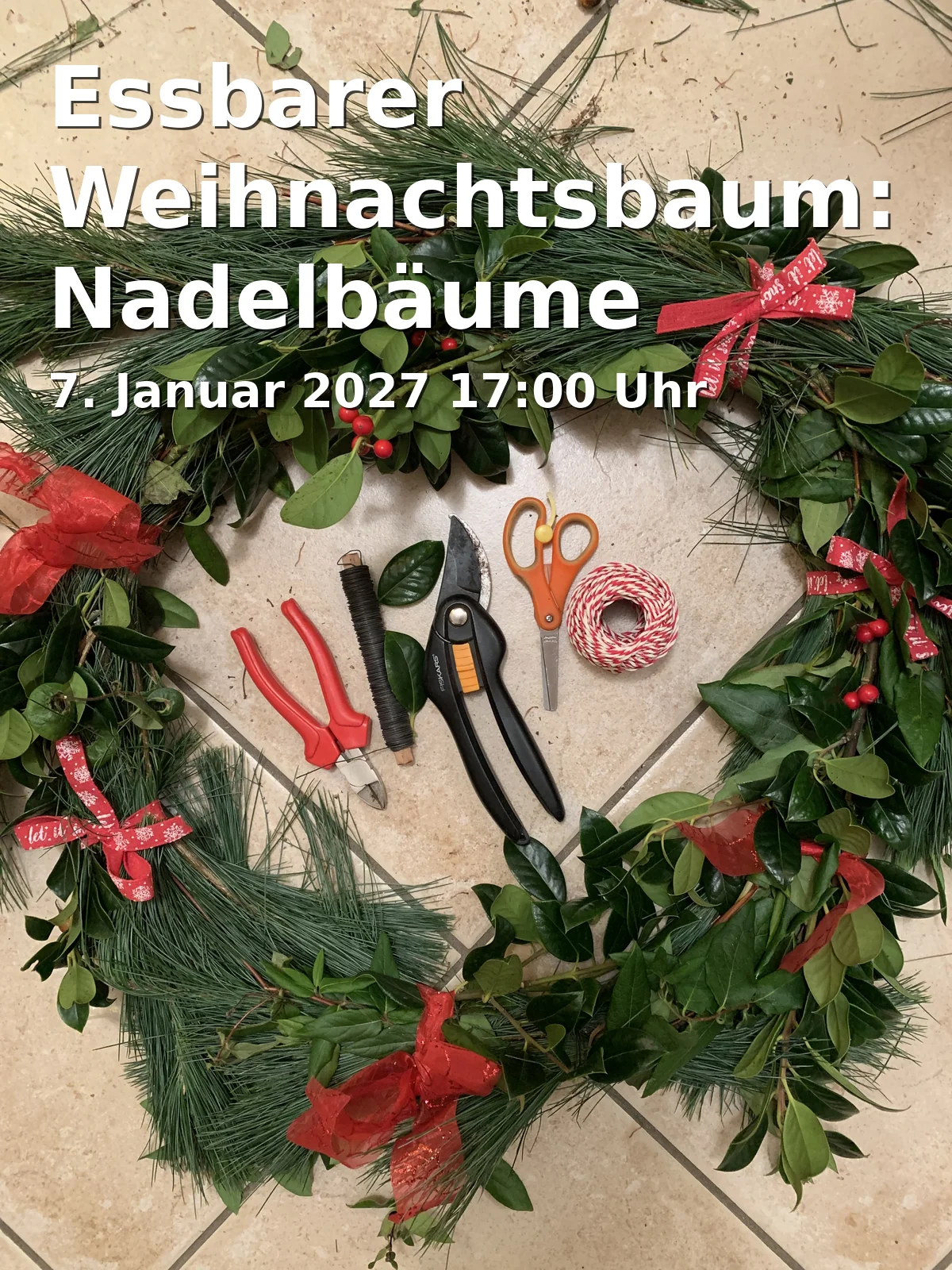 Event: Essbarer Weihnachtsbaum: Nadelbäume nutzen und genießen