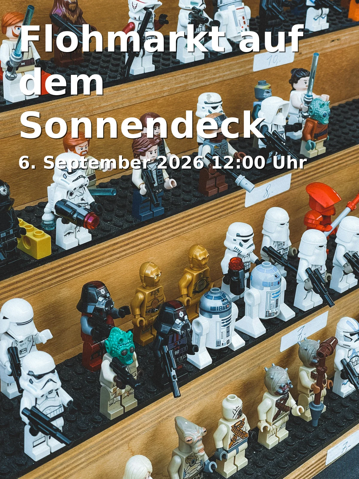 Event: Flohmarkt auf dem Sonnendeck in Sonnendeck Augsburg, Ludwigstraße 28, 86152 Augsburg on 6. September 2026