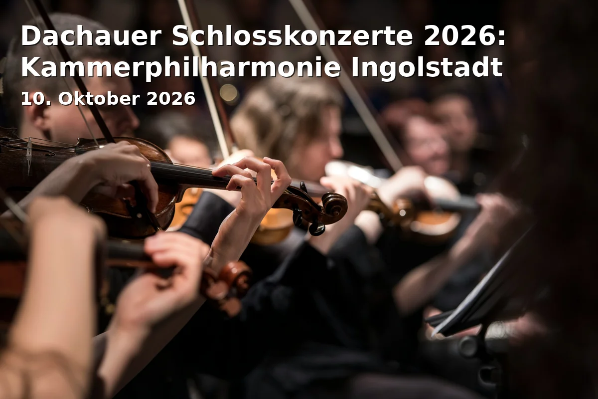 Dachauer Schlosskonzerte 2026: Kammerphilharmonie Ingolstadt