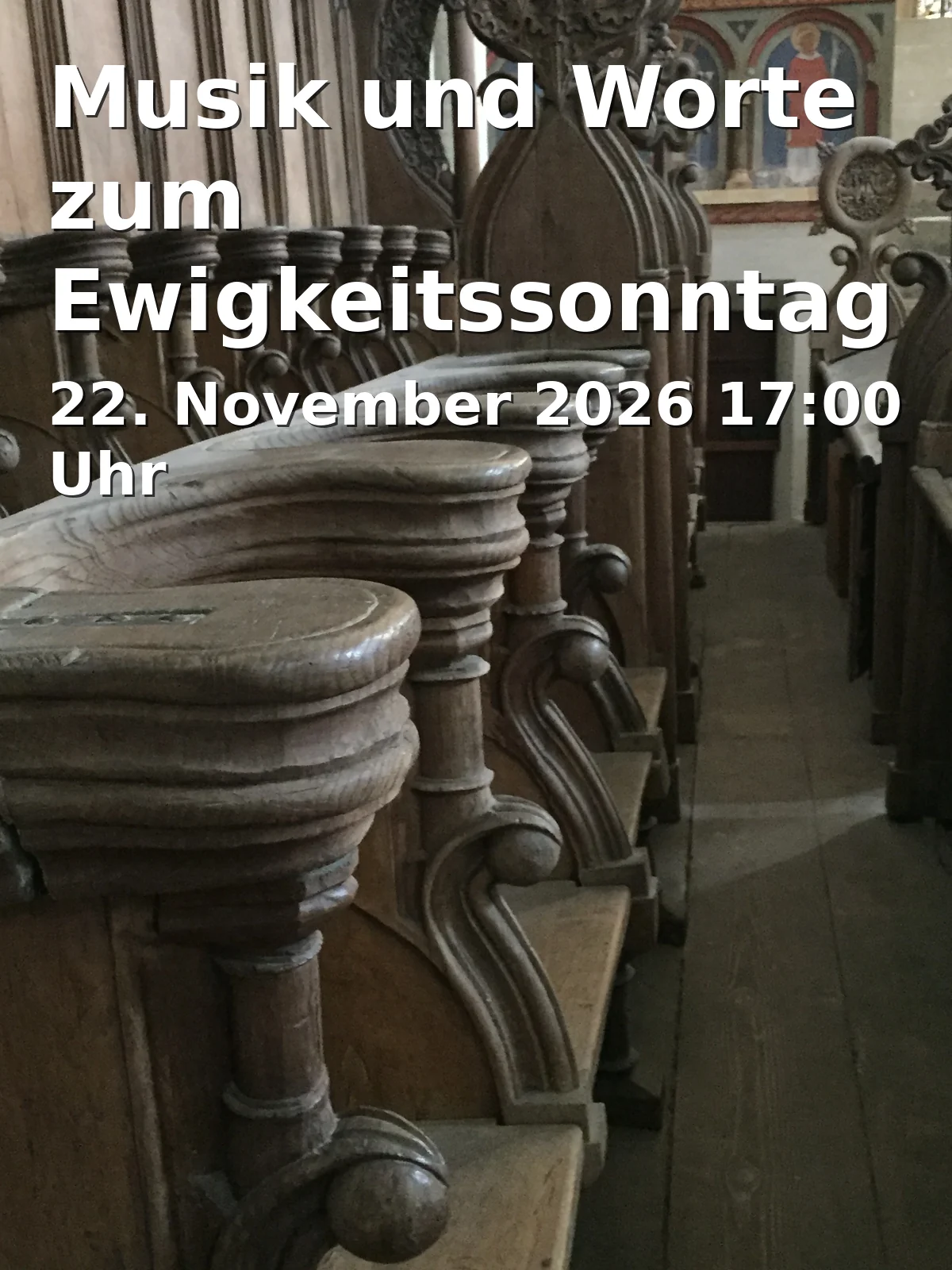Event: Musik und Worte zum Ewigkeitssonntag