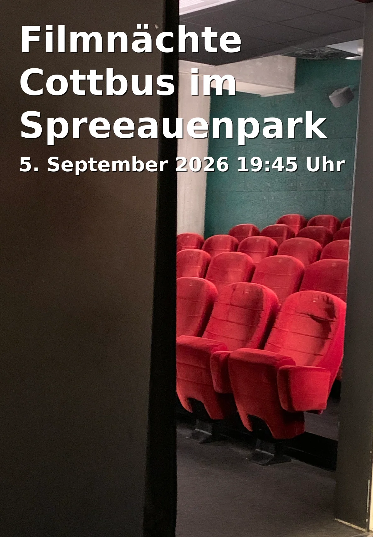 Event: Filmnächte Cottbus im Spreeauenpark in Spreeauenpark Cottbus, Vorparkstraße 3, 03042 Cottbus on 5. September 2026