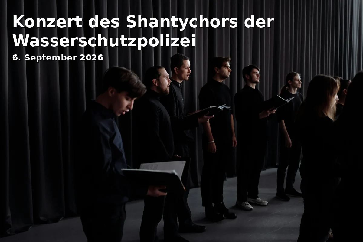 Event: Konzert des Shantychors der Wasserschutzpolizei in Inselbühne auf der Freundschaftsinsel, Freundschaftsinsel, Potsdam on 6. September 2026