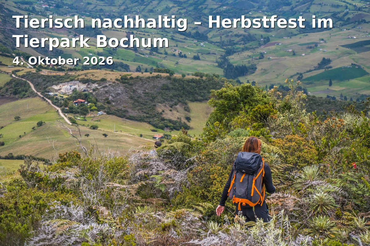 Event: Tierisch nachhaltig – Herbstfest im Tierpark Bochum in Tierpark + Fossilium Bochum, Klinikstr. 49, 44791 Bochum on 4. Oktober 2026