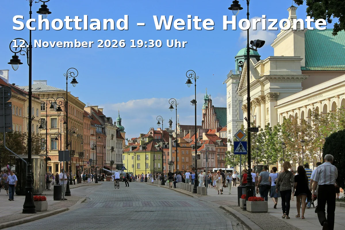 Event: Schottland – Weite Horizonte in Theatersaal Augustinum Dießen am Ammersee, Am Augustinerberg 1, 86911 Dießen on 12. November 2026