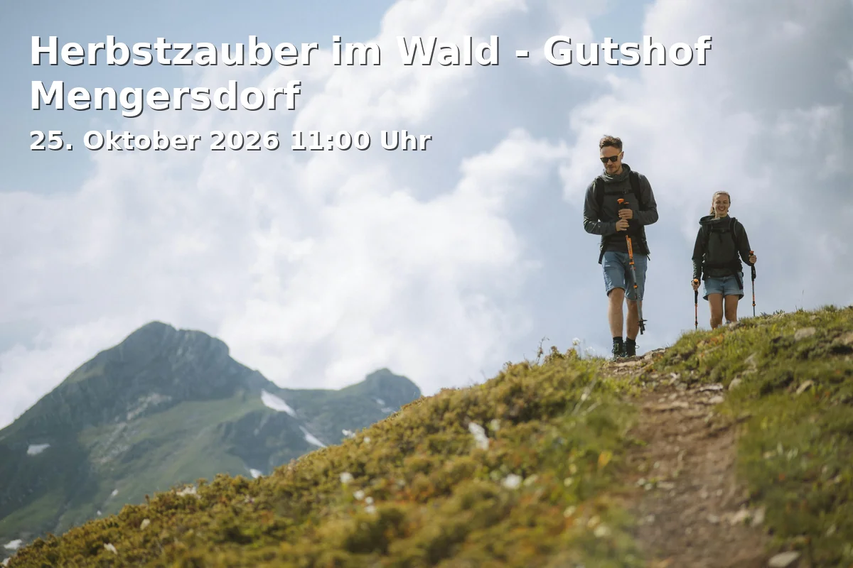 Event: Herbstzauber im Wald - Gutshof Mengersdorf in Gutshof Mengersdorf, Mengersdorf 26, 95490 Mistelgau-Mengersdorf on 25. Oktober 2026