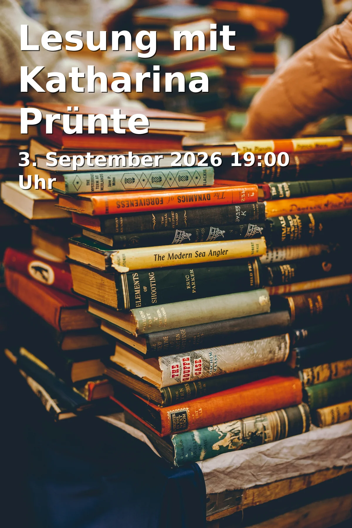 Event: Lesung mit Katharina Prünte in Café Camus, Breite Straße 54-56, 53111 Bonn on 3. September 2026