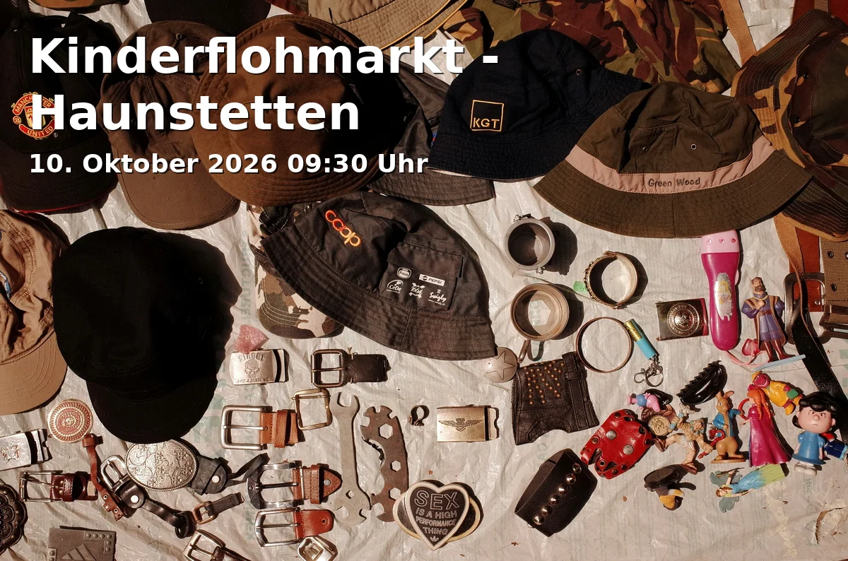 Event: Kinderflohmarkt - Haunstetten in Augsburg on 10. Oktober 2026