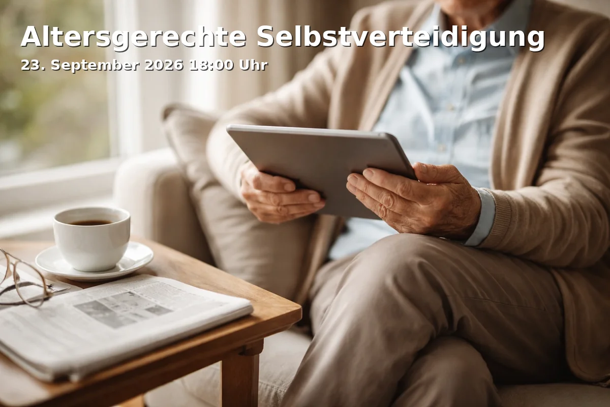 Event: Altersgerechte Selbstverteidigung in Städtische Begegnungsstätte Endenich, Am Burggraben 18a, 53121 Bonn on 23. September 2026