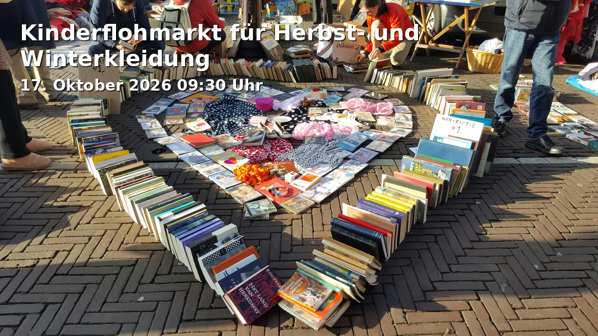 Event: Kinderflohmarkt für Herbst- und Winterkleidung in Hanreiweg 12, 86153 Augsburg on 17. Oktober 2026