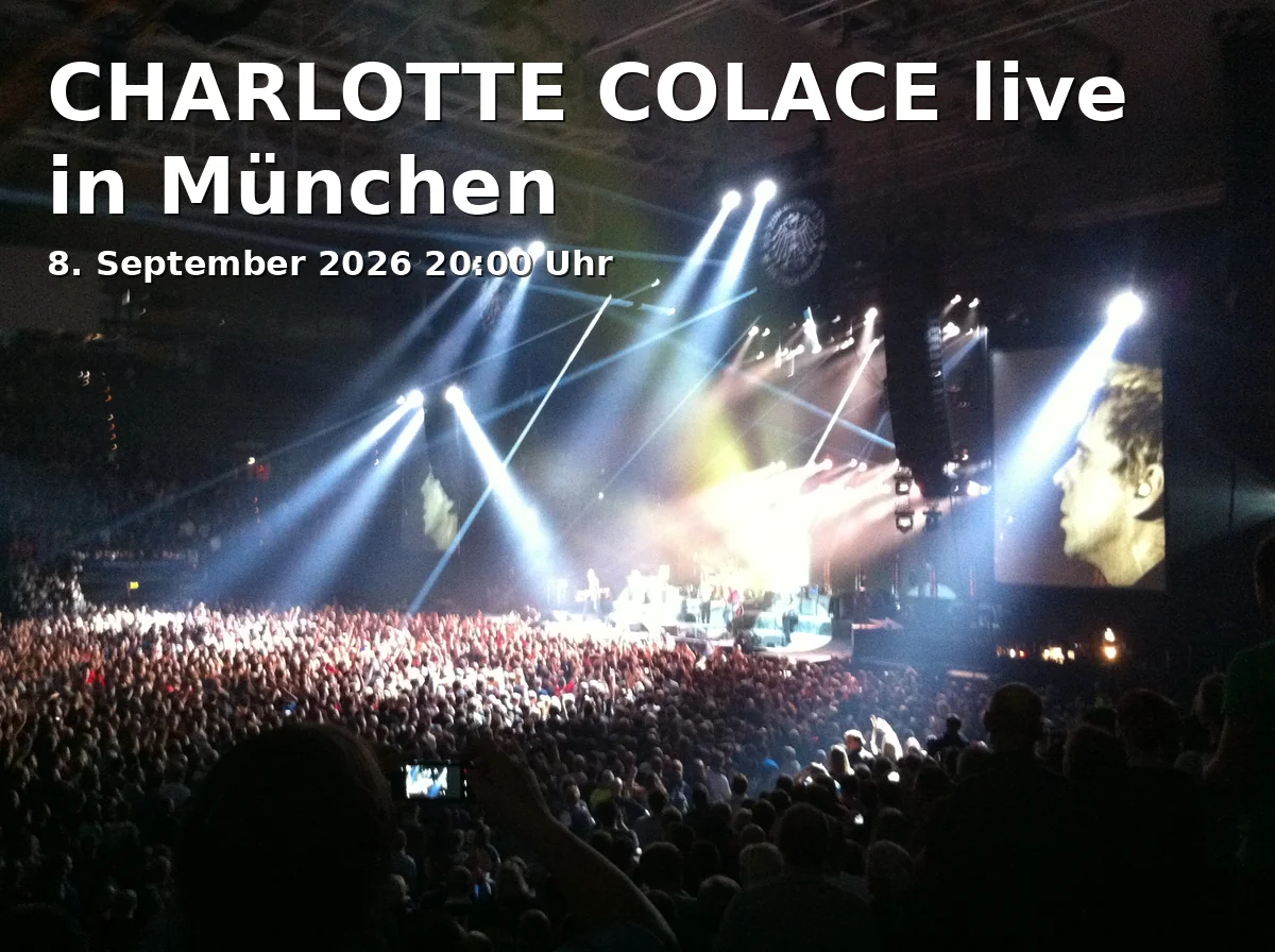 Event: CHARLOTTE COLACE live in München in Night Club Bayerischer Hof, Promenadeplatz 2-6, 80333 München on 8. September 2026