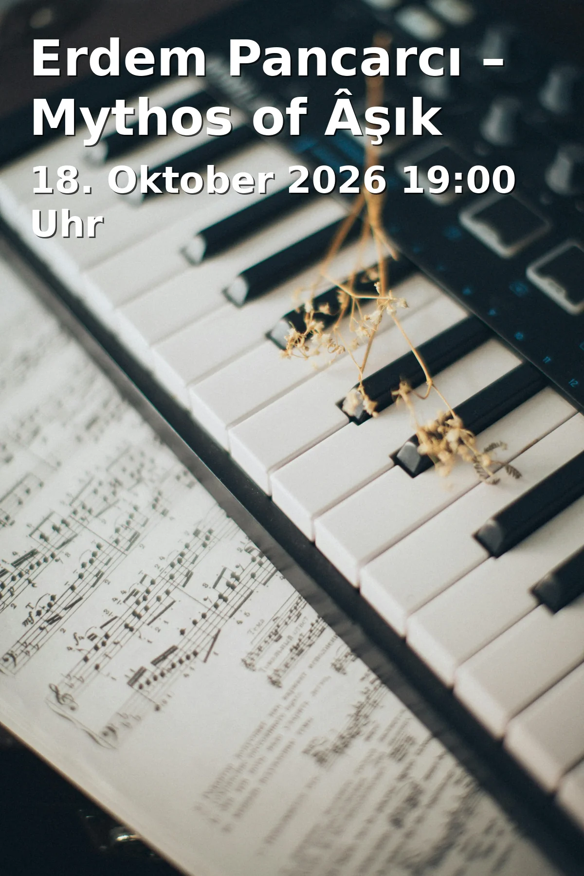 Event: Erdem Pancarcı – Mythos of Âşık