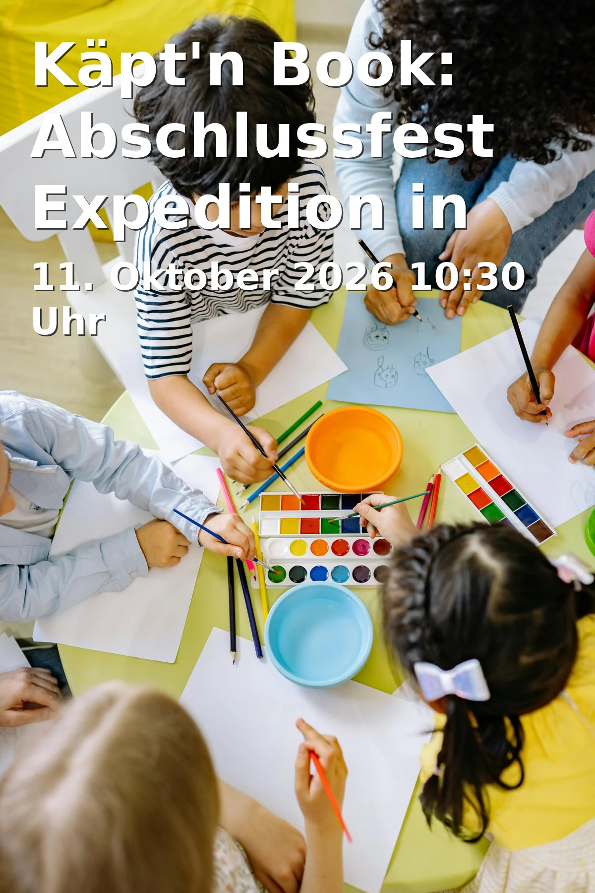 Event: Käpt'n Book: Abschlussfest Expedition in die Pixelwelt in Deutsches Museum Bonn, Ahrstraße 45, 53175 Bonn on 11. Oktober 2026