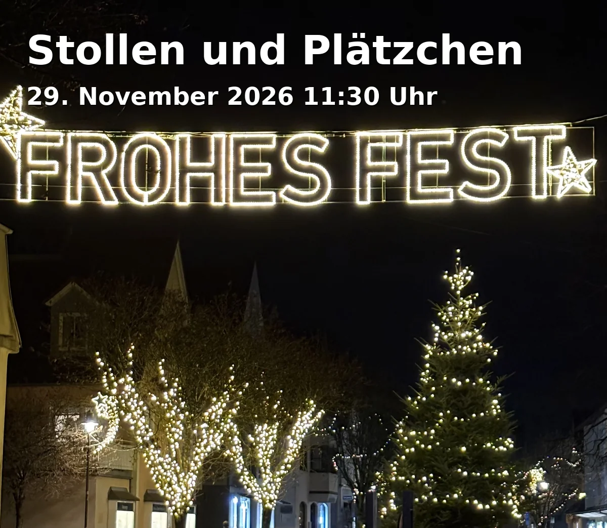 Event: Stollen und Plätzchen