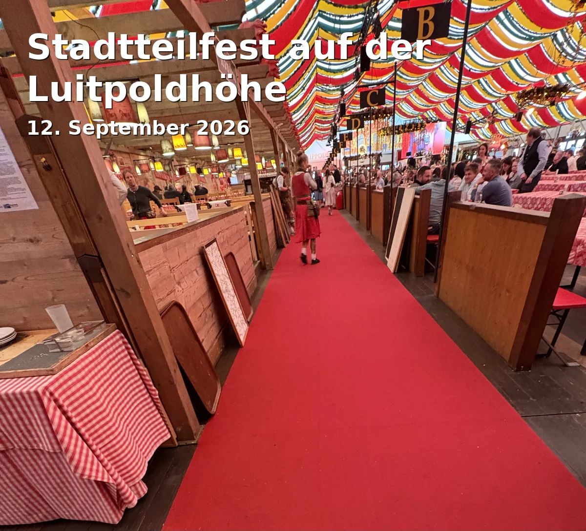 Event: Stadtteilfest auf der Luitpoldhöhe in Spielplatz Hörburgerstraße, 92224 Amberg on 12. September 2026