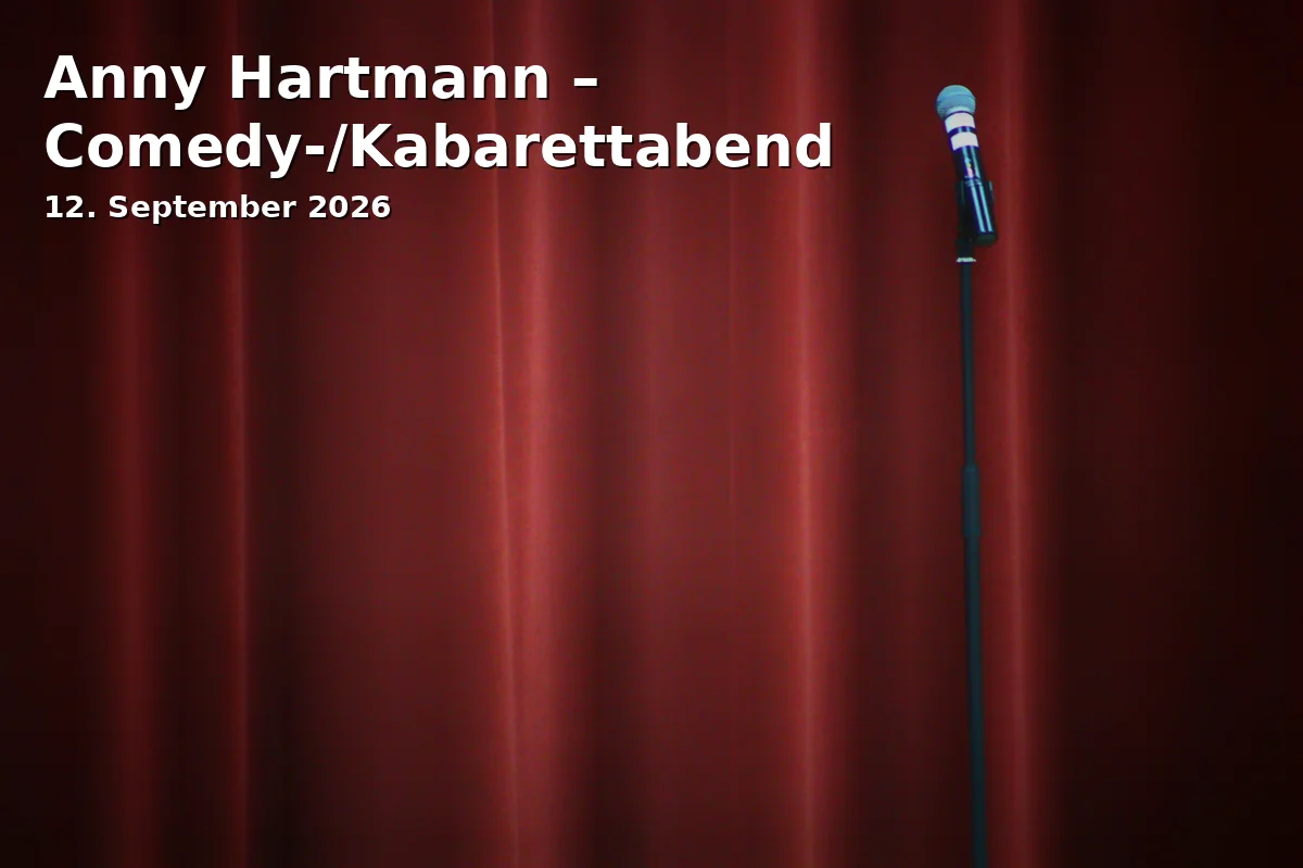 Anny Hartmann – Comedy-/Kabarettabend
