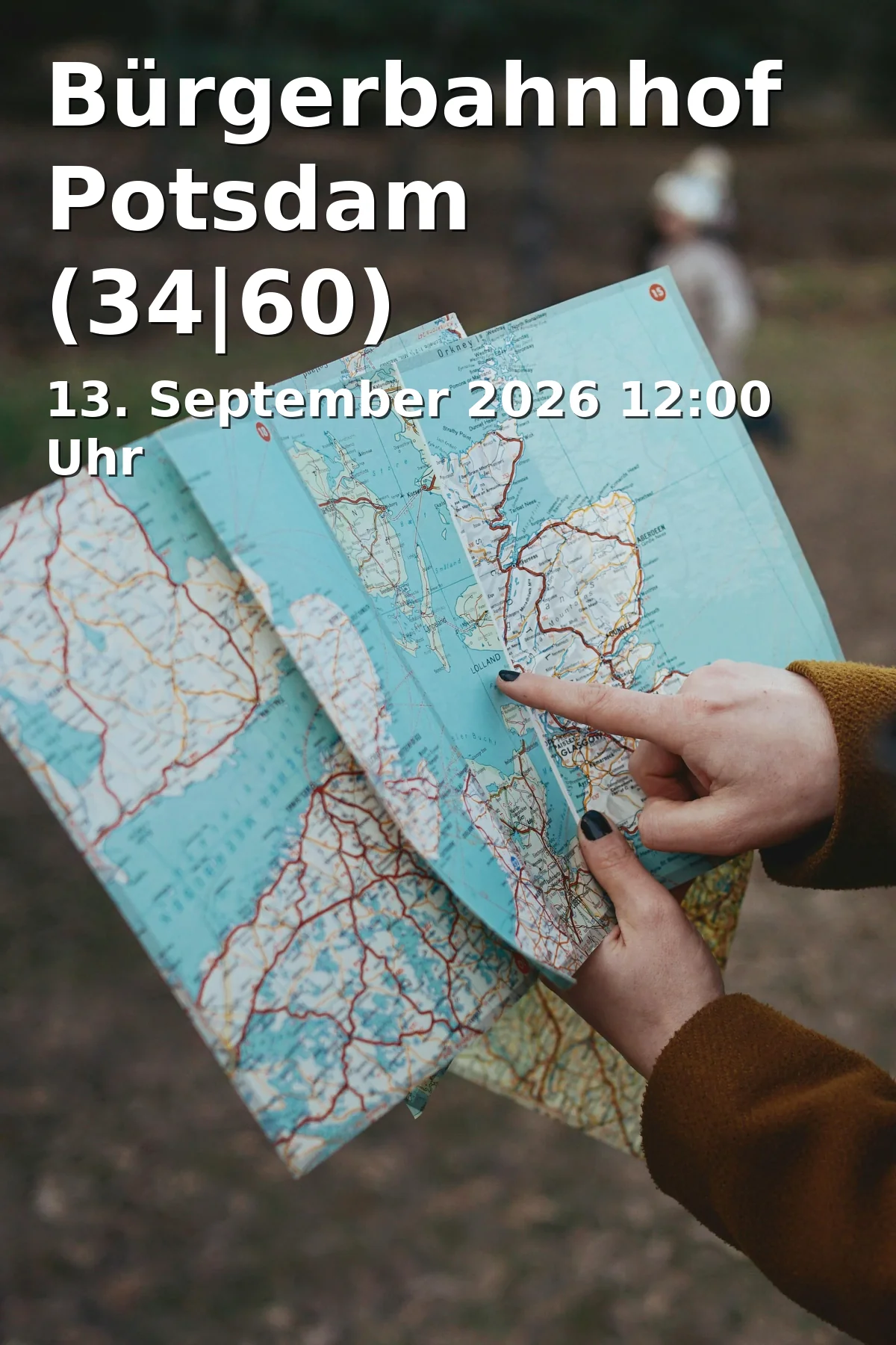 Event: Bürgerbahnhof Potsdam (34|60) in Geschwister-Scholl-Straße 37, 14471 Potsdam, Deutschland on 13. September 2026