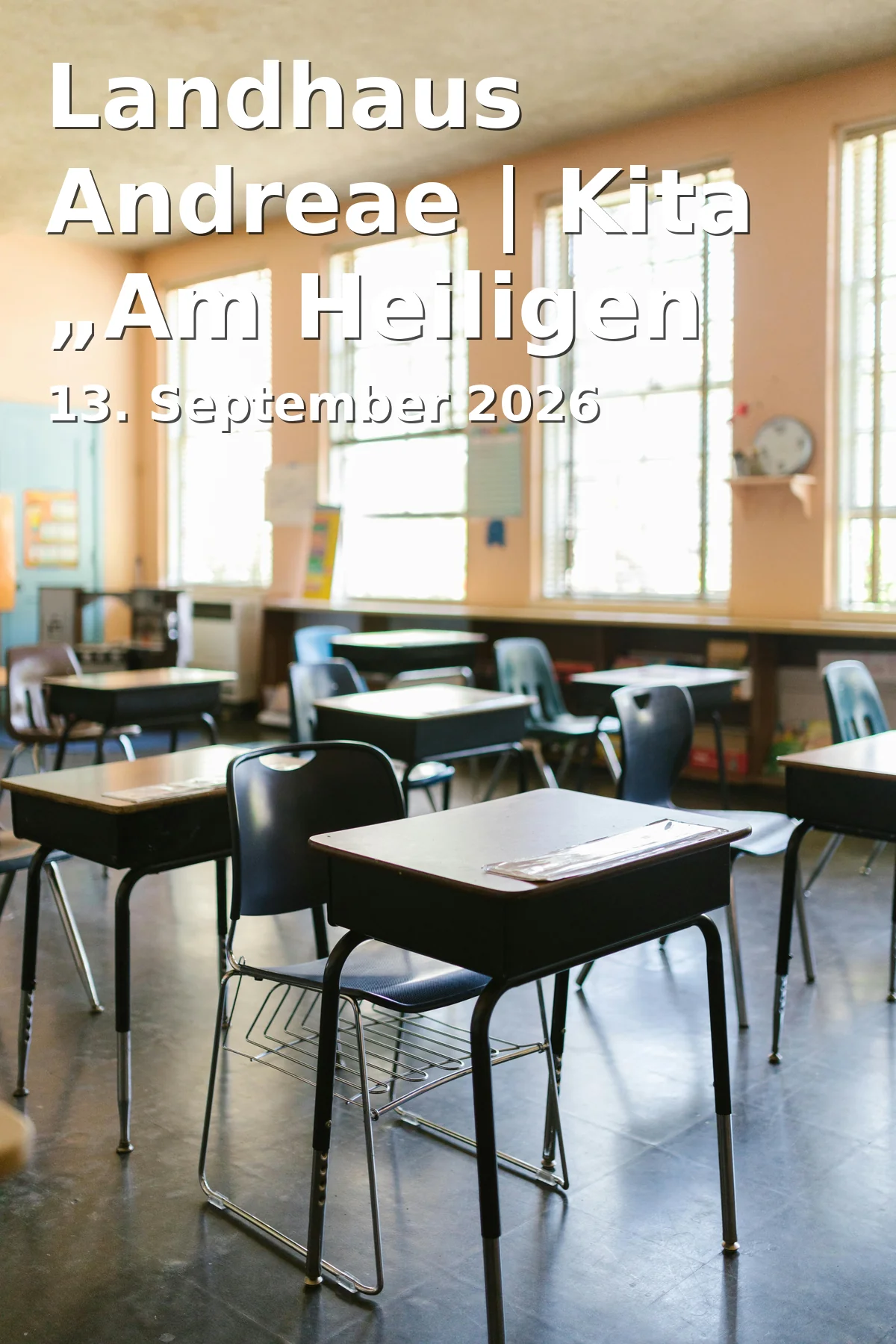 Event: Landhaus Andreae | Kita „Am Heiligen See“ (22|60) in Seestr. 43, 14467 Potsdam on 13. September 2026
