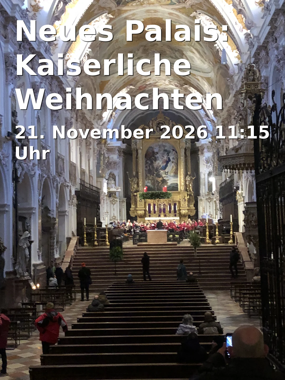 Event: Neues Palais: Kaiserliche Weihnachten in Am Neuen Palais, 14469 Potsdam on 21. November 2026