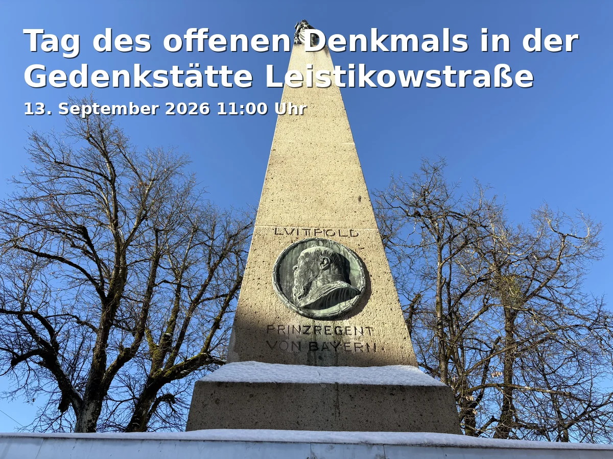 Event: Tag des offenen Denkmals in der Gedenkstätte Leistikowstraße in Leistikowstraße 1, 14469 Potsdam on 13. September 2026
