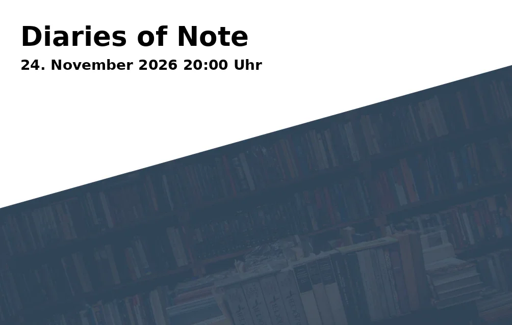 Event: Diaries of Note